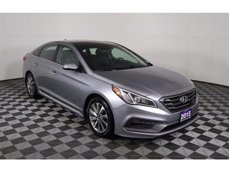 2015 Hyundai Sonata Sport 1 OWNER - LOCAL TRADE NAVI PANO MOONROOF for sale 2015
Hyundai
Sonata Sport 1 OWNER - LOCAL TRADE NAVI PANO MOONROOF