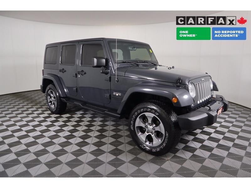 Jeep Wrangler Unlimited Sahara 1 OWNER - NO ACCIDENTS   NAVI   HEATED SEAT 2016